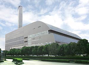 都市ごみ焼却施設（神奈川県相模原市・南清掃工場）