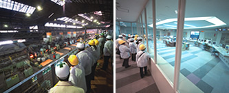 Shareholder tour at Kobe Works