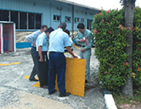 Onsite environmental inspections at overseas locations
