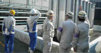 Disaster prevention inspection (Shinko Metal Products Co., Ltd.)