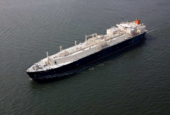 File photo of an LNG carrier