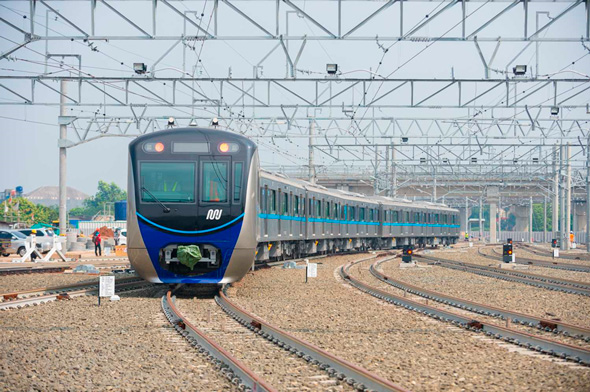 the Jakarta Mass Rapid Transit system