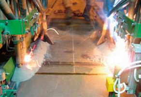 Submarged arc welding (SAW)
