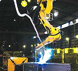 Multi-Work Structural Steel Connection Welding Robot System