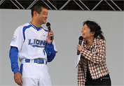 元プロ野球選手　石毛 宏典さんのトークショー