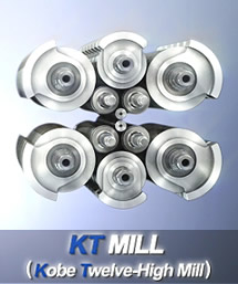 12段圧延機（KT Mill） [Roll Arrangement of KT Mill] 