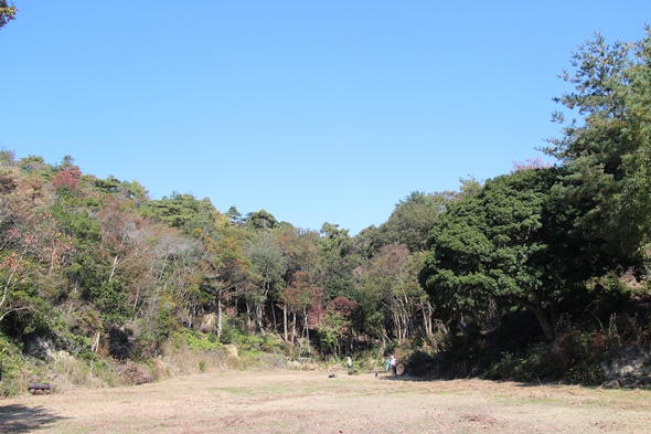 2014年度　秋季森林整備活動のイメージ