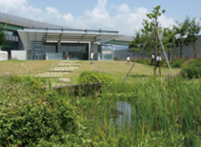 Biotope in Nadahama Science Square