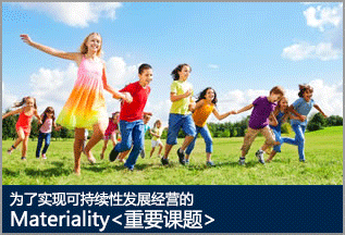 Materiality for achieving sustainability management Priority Issues