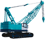 Mastertech 7090 F Version 90-ton crawler crane