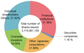 Shareholdings by Type of Ownership