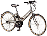 Titanium Light EB: light-weight premium electric bicycle with titanium welded tube frame