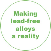 Making lead-free alloys a reality