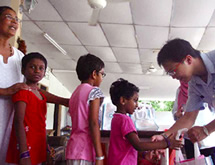 Annual visits and donations to welfare facilities in Malaysia