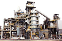 Steel dust recycling plant
