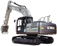 SK200H 20-ton-class hybrid hydraulic excavator