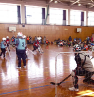 Floor hockey game (Harima)