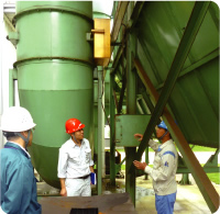 Inspection of dust collector (China)