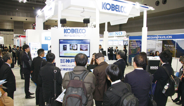 Kobe Steel Exhibits at the 13th Int'l Hydrogen & Fuel Cell Expo: FC EXPO 2017 