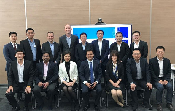 Group photo of KOBELCO Global Session 2019