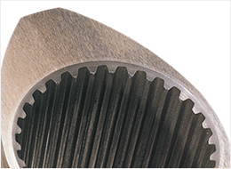 SAS-HS/HIP bimetallic kneading disk