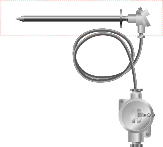 High responsive thermocouples