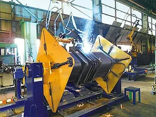 Building StructureConnections Welding Robot System