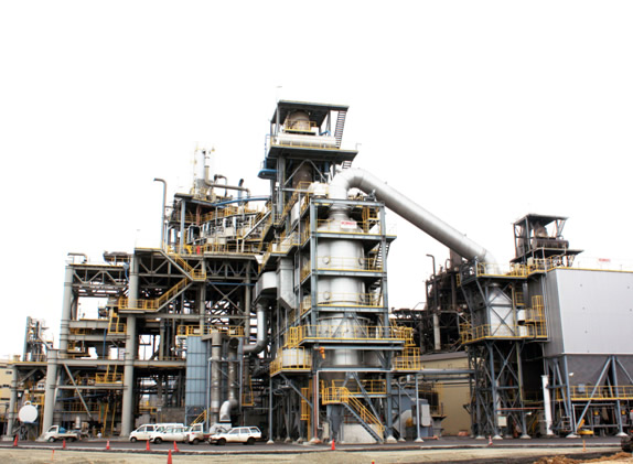 Nittetsu Shinko Metal Refine’s steel dust recycling plant
