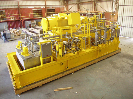 File photo of nonstandard screw compressor