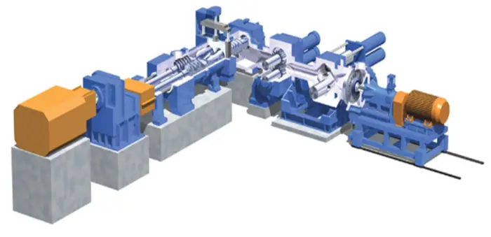 Mixing and pelletizing system (an illustrative example)