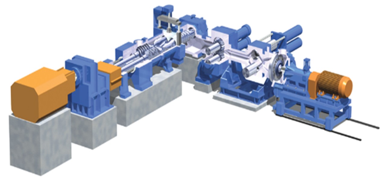 Mixing and pelletizing system (an illustrative example)