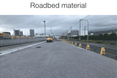 Roadbed materia