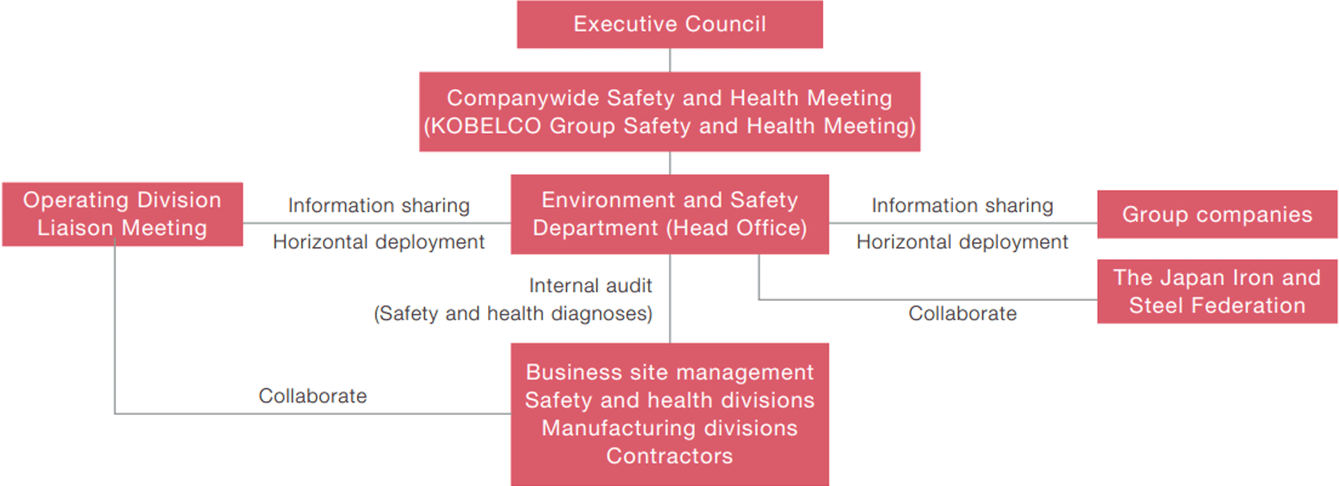 Safety and Health Management Structure