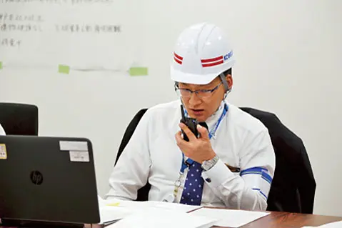 災害時の訓練対応
