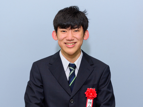 堀山 直浩さん(高校3年)