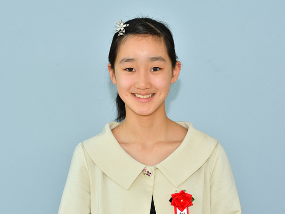 桝屋芽生さん（小学6年）