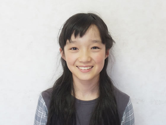 小西麦歩さん（小学5年）