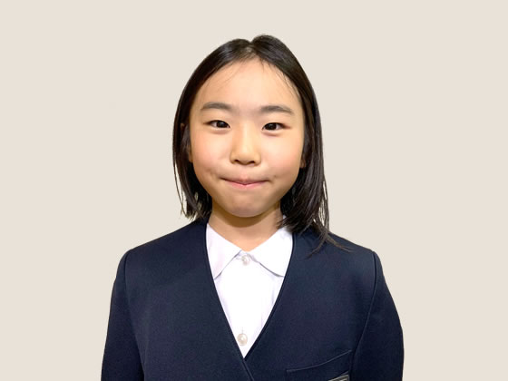 小池七乃葉さん（小学2年）