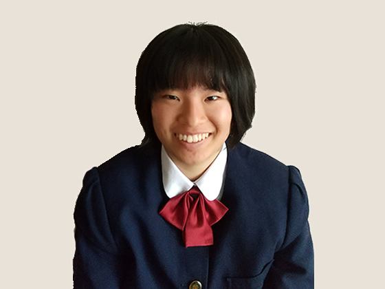 赤土華蓮さん（中学3年）