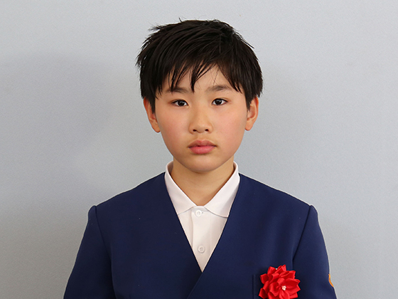 濵田聖さん（小学4年）