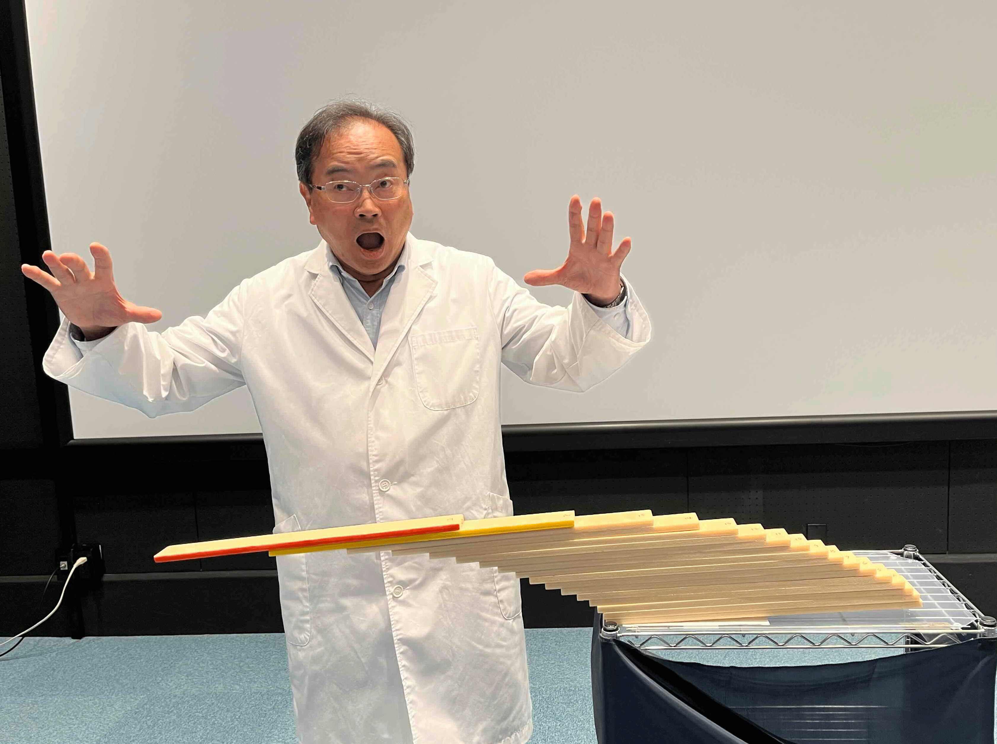 <体感型実験><br>おっとっと!バランスのふしぎ<br>|灘浜サイエンススクエア