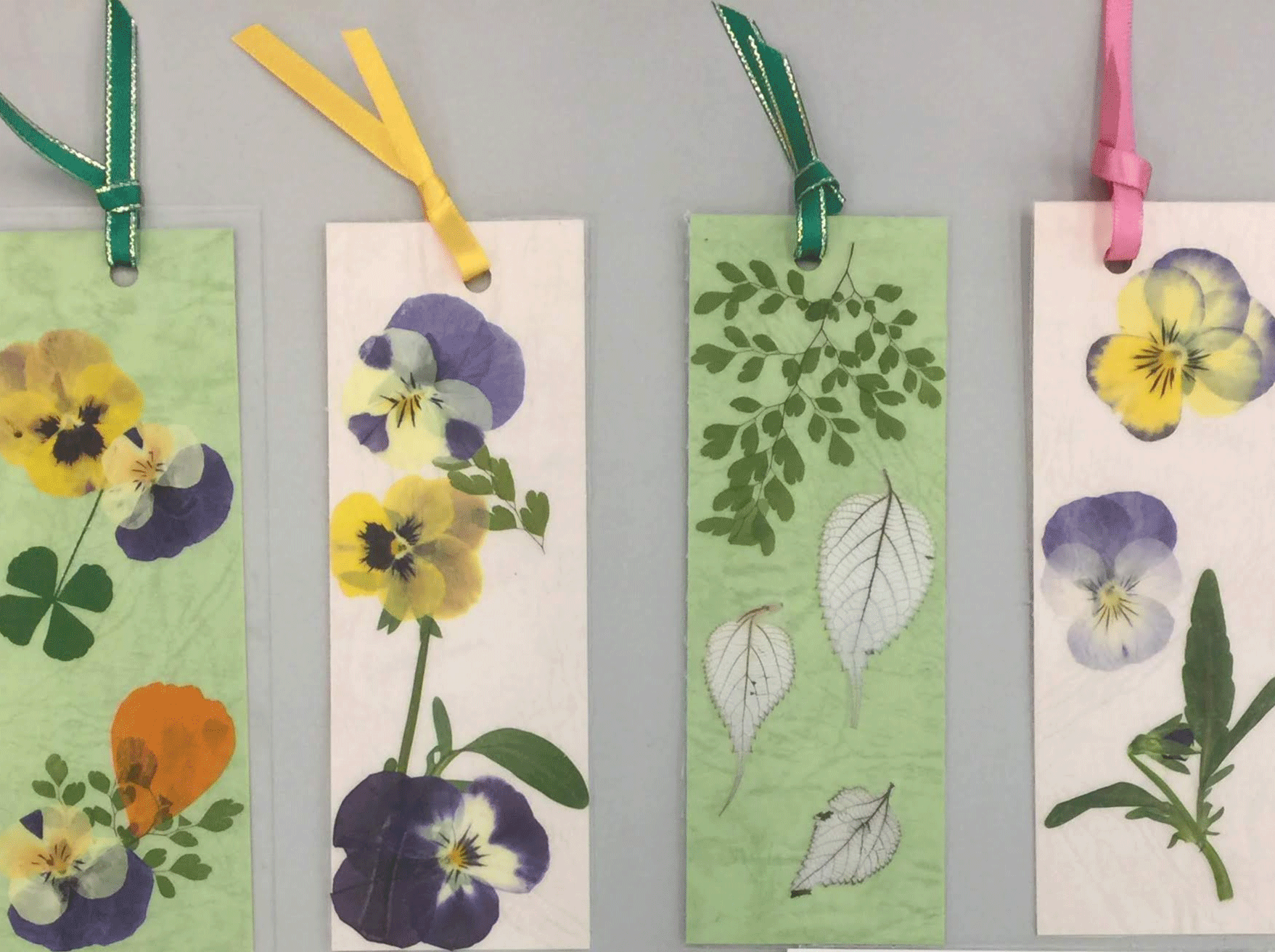 ＜大人自然教室＞<br>ネイチャークラフト<br>押し花しおりと押し花ハガキ作り<br>｜灘浜サイエンススクエア