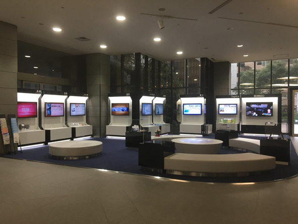 東京本社PRコーナー