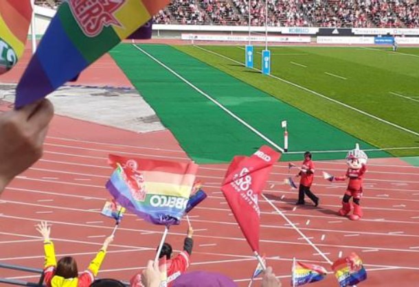 過去の試合会場の様子