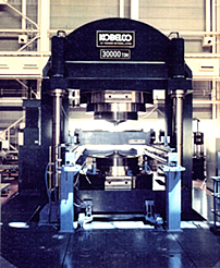 294MN(30,000tf) flat belt type press