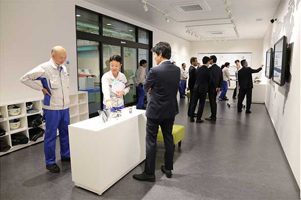 展示ブース内の様子