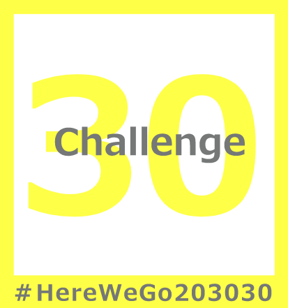 2030年30％へのチャレンジ　ロゴ