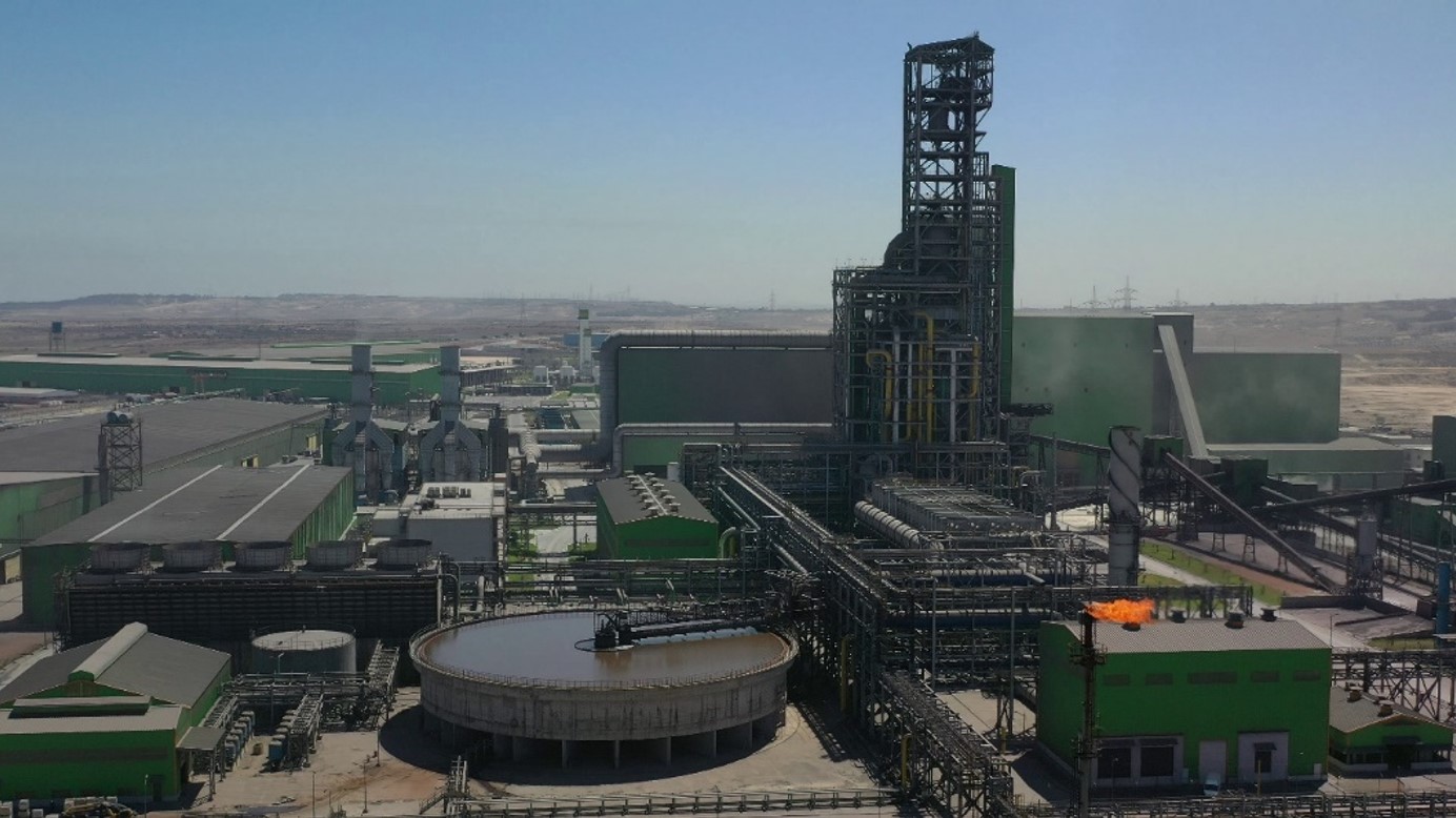 TOSYALI Algerie（アルジェリア）製鉄所で操業中のMIDREX<sup>®</sup>プロセス（1号機）