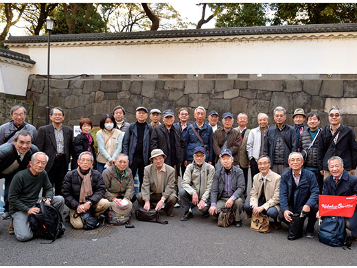 2018年12月皇居乾通り