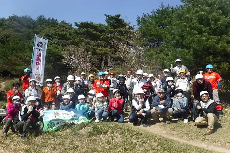 2023年度　春季森林整備活動のイメージ